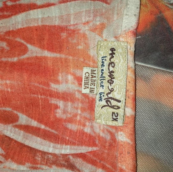 One World Designer Blouse 2x - Picture 3 of 3